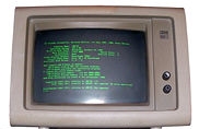 Bildschirm um 1985